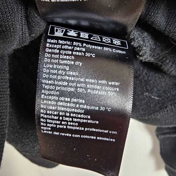 ba&sh Daris Cropped Hoodie in Black - Size 1 - Picture 11 of 12